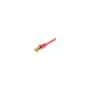 Synergy21 Patchkabel RJ45. CAT6A 500Mhz. 0.25m. rot. S-STP(S FTP). TPE LSZH(Ultraflex). AWG26. mit CAT7 Rohkabel.