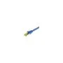 Synergy21 Patchkabel RJ45. CAT6A 500Mhz. 0.5m. blau. S-STP(S FTP). TPE LSZH(Ultraflex). AWG26. mit CAT7 Rohkabel.