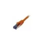 Synergy21 Patchkabel RJ45. CAT6A 500Mhz. 0.5m. orange. S-STP(S FTP). Komponent getestet(GHMT certified). AWG26.