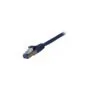 Synergy21 Patchkabel RJ45. CAT6A 500Mhz. 1.5m. blau. S-STP(S FTP). Komponent getestet(GHMT certified). AWG26.