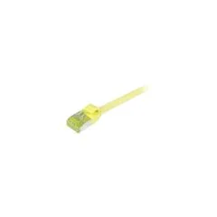 Synergy21 Patchkabel RJ45. CAT6A 500Mhz. 15m. gelb. S-STP(S FTP). slimline rund d4.5mm. TPE LSZH(Superflex). AWG28. ...