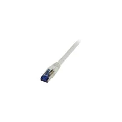 Synergy21 Patchkabel RJ45. CAT6A 500Mhz. 1.5m. grau. S-STP(S FTP). TPE LSZH(Superflex). AWG26.