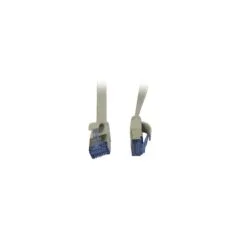 Synergy21 Patchkabel RJ45. CAT6A 500Mhz. 1.5m. grau. U FTP. flach. AWG32.