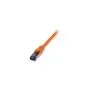 Synergy21 Patchkabel RJ45. CAT6A 500Mhz. 15m. orange. S-STP(S FTP). TPE LSZH(Superflex). AWG26.