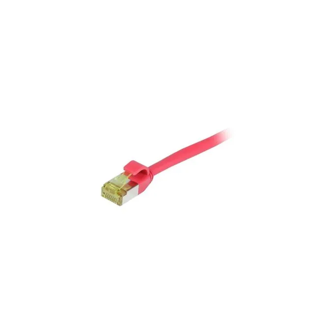 Synergy21 Patchkabel RJ45. CAT6A 500Mhz. 1.5m. rot. S-STP(S FTP). slimline rund d4.5mm. TPE LSZH(Superflex). AWG28. ... — image 1