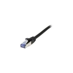 Synergy21 Patchkabel RJ45. CAT6A 500Mhz. 1.5m. schwarz. S-STP(S FTP). Komponent getestet(GHMT certified). AWG26.