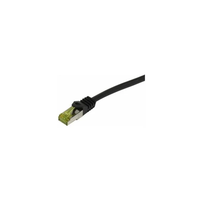 Synergy21 Patchkabel RJ45. CAT6A 500Mhz. 25m. schwarz. S-STP(S FTP). TPE LSZH Indoor outdoor (UV Water oil -resistant... — image 1