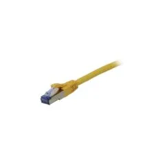 Synergy21 Patchkabel RJ45. CAT6A 500Mhz. 2m. gelb. S-STP(S FTP). AWG26. LSZH.