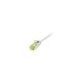 Synergy21 Patchkabel RJ45. CAT6A 500Mhz. 2m. grau. U FTP. slimline rund d3.8mm. TPE LSZH(Superflex). AWG32. mit CAT7...