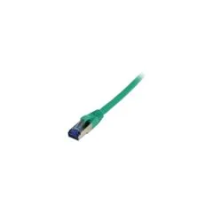 Synergy21 Patchkabel RJ45. CAT6A 500Mhz. 2m. grün. S-STP(S FTP). TPE LSZH(Superflex). AWG26.