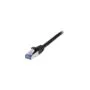 Synergy21 Patchkabel RJ45. CAT6A 500Mhz. 2m. schwarz. S-STP(S FTP). Komponent getestet(GHMT certified). AWG26.