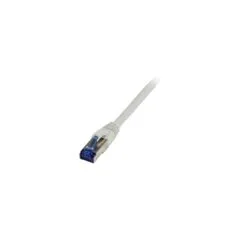 Synergy21 Patchkabel RJ45. CAT6A 500Mhz. 3m. grau. S-STP(S FTP). TPE LSZH(Superflex). AWG26.