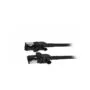 Synergy21 Patchkabel RJ45, CAT6A 500Mhz, 3m, schwarz, S FTP, slimline rund d4,5mm, TPE LSZH(Superflex), AWG28, mit C...