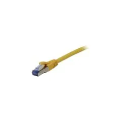 Synergy21 Patchkabel RJ45. CAT6A 500Mhz. 5m. gelb. S-STP(S FTP). AWG26. LSZH.