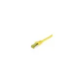 Synergy21 Patchkabel RJ45. CAT6A 500Mhz. 5m. gelb. S-STP(S FTP). TPE LSZH(Ultraflex). AWG26. mit CAT7 Rohkabel.
