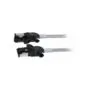 Synergy21 Patchkabel RJ45, CAT6A 500Mhz, 5m, grau, S FTP, slimline rund d4,5mm, TPE LSZH(Superflex), AWG28, mit CAT7...