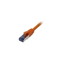 Synergy21 Patchkabel RJ45. CAT6A 500Mhz. 5m. orange. S-STP(S FTP). Komponent getestet(GHMT certified). AWG26.