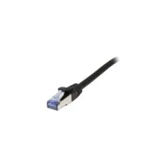 Synergy21 Patchkabel RJ45. CAT6A 500Mhz. 5m. schwarz. S-STP(S FTP). AWG26. LSZH.