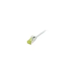 Synergy21 Patchkabel RJ45. CAT6A 500Mhz. 7.5m. grau. U FTP. slimline rund d3.8mm. TPE LSZH(Superflex). AWG32. mit CA...
