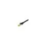 Synergy21 Patchkabel RJ45. CAT6A 500Mhz. 7.5m. schwarz. S-STP(S FTP). TPE LSZH(Ultraflex). AWG26. mit CAT7 Rohkabel.
