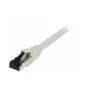 Synergy21 Patchkabel RJ45, CAT8.1 2000Mhz, 0,25m, weiss, S-STP(S FTP), TPE LSZH(SuperFlex), AWG26,