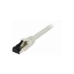 Synergy21 Patchkabel RJ45, CAT8.1 2000Mhz, 0,5m, weiss, S-STP(S FTP), TPE LSZH(SuperFlex), AWG26,