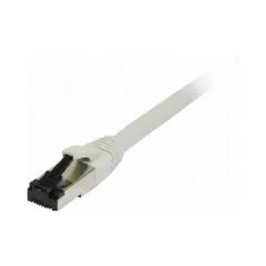 Synergy21 Patchkabel RJ45, CAT8.1 2000Mhz, 1,0m, weiss, S-STP(S FTP), TPE LSZH(SuperFlex), AWG26,