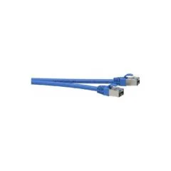 Synergy21 Patchkabel RJ45, CAT8.1 2000Mhz, 3m, blau, S-STP(S FTP), TPE LSZH(SuperFlex), AWG26,