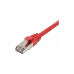 Synergy21 Patchkabel RJ45, CAT8.1 2000Mhz, 5m, rot, S-STP(S FTP), TPE LSZH(SuperFlex), AWG26,