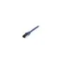 Synergy21 Patchkabel RJ45. CAT8.1 2000Mhz. 7.5m. blau. S-STP(S FTP). TPE(Ultra SuperFlex). AWG26.