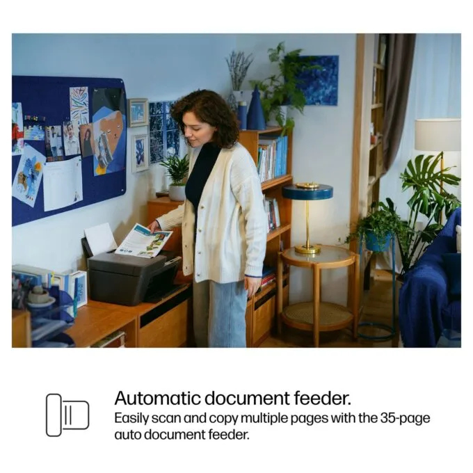 T HP DeskJet Plus 4320e Tintenstrahldrucker Scanner Kopierer WLAN — image 5