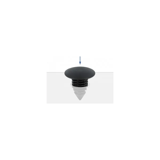 Tannenbaum Clip schwarz 10 Stück — image 3