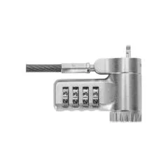 Targus DEFCON - Sicherheitskabelschloss - Silber - 2 m