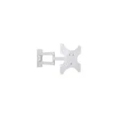 TECHLY Wandhalterung fuer LCD TV weiss 48.26cm-93.98cm 19-37Zoll neigbar und drehbar 3 Gelenke
