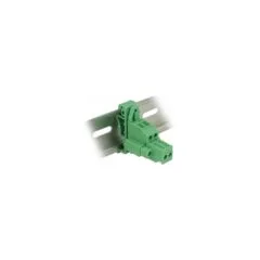 Terminalblock Set für Hutschienen 2 Pin mit Schraubverriegelung