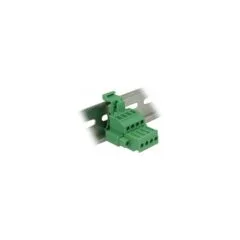 Terminalblock Set für Hutschienen 4 Pin mit Schraubverriegelung