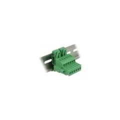 Terminalblock Set für Hutschienen 6 Pin mit Schraubverriegelung