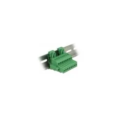 Terminalblock Set für Hutschienen 8 Pin mit Schraubverriegelung