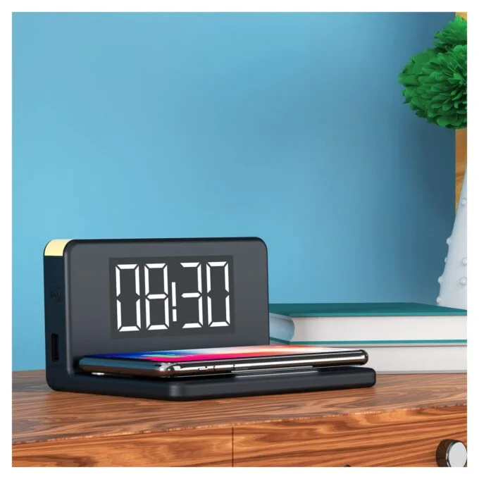TerraTec ChargeAir clock! - Induktive Ladematte - 10 Watt — image 4