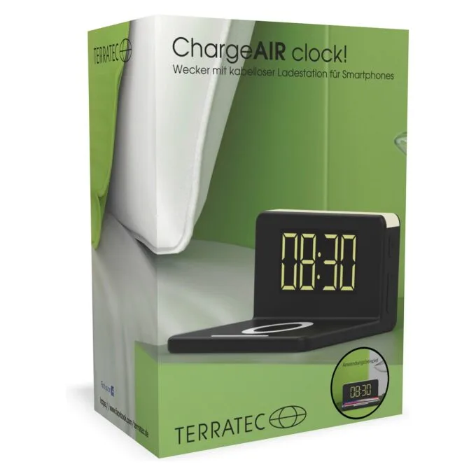 TerraTec ChargeAir clock! - Induktive Ladematte - 10 Watt — image 5