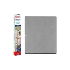 tesa Fliegengitter Insect Stop Clip On anthrazit 1,0 x 1,2 m