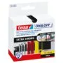 Tesa Klettklebeband 1m x 50mm on&off schwarz 55229