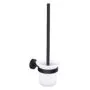 tesa Toilettenbürste MOON schwarz, Glas
