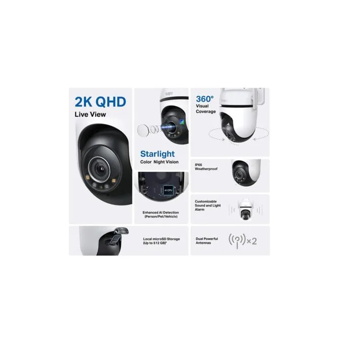 TP-Link Tapo C520WS berwachungskamera Auen — image 2