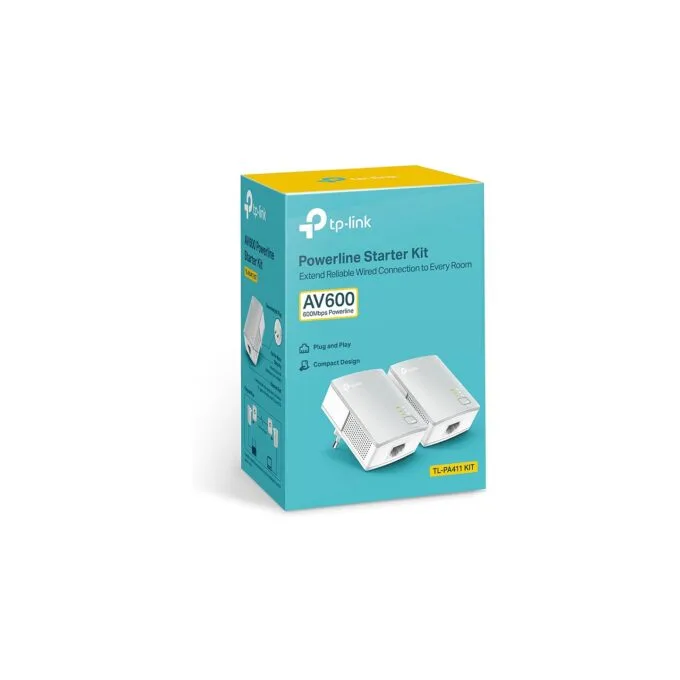TP-LINK TL-PA411KIT AV500 Nano Powerline Adapter Starter Kit — image 4