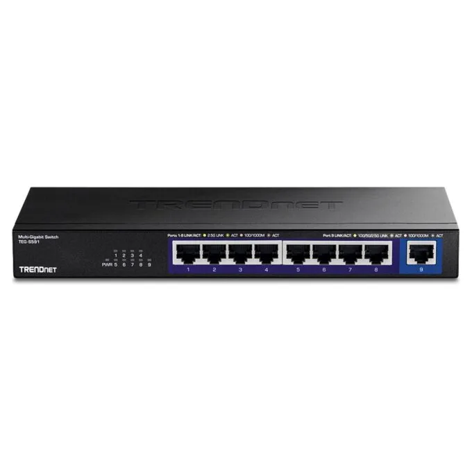 TRENDnet TEG-S591 9-Port Switch. Multi-Gigabit — image 2
