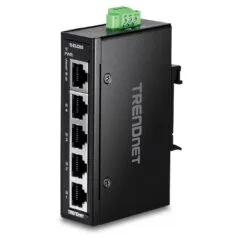 TRENDnet TI-ELC50 5-Port Ethernet Mini Switch Industrial DIN-Rail