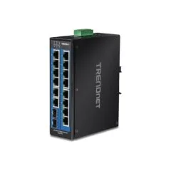 TRENDnet TI-G162 16-Port DIN-Rail Switch Industrial Gigabit