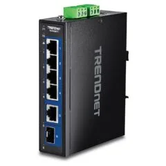TRENDnet TI-G50611 Industrial DIN-Rail Switch 6-Port 2.5G mit 10G Ports