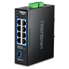 TRENDnet TI-G5091 DIN-Rail Switch 9-Port Industrial 2.5G mit 10G SFP+ Port